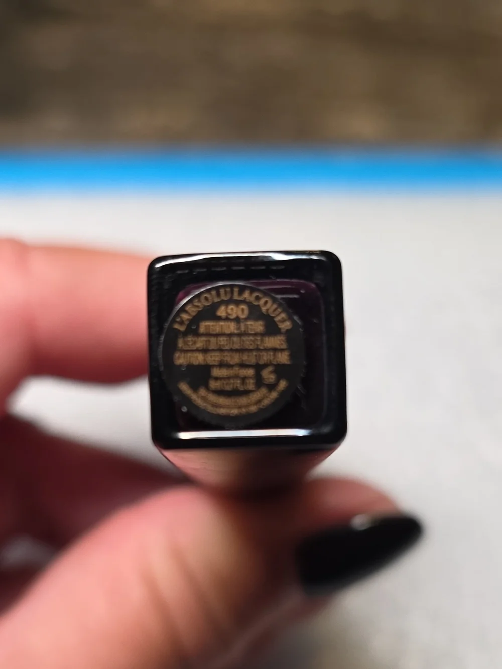 Lancome L'Absolu Lacquer Lip Color - Not Afraid (490) - Red